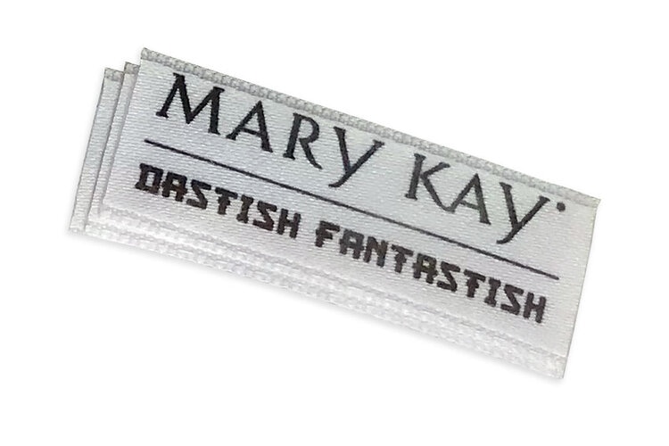 Этикетка с логотипом Mary Kay
