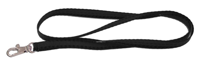 Черные шнурки для бейджей