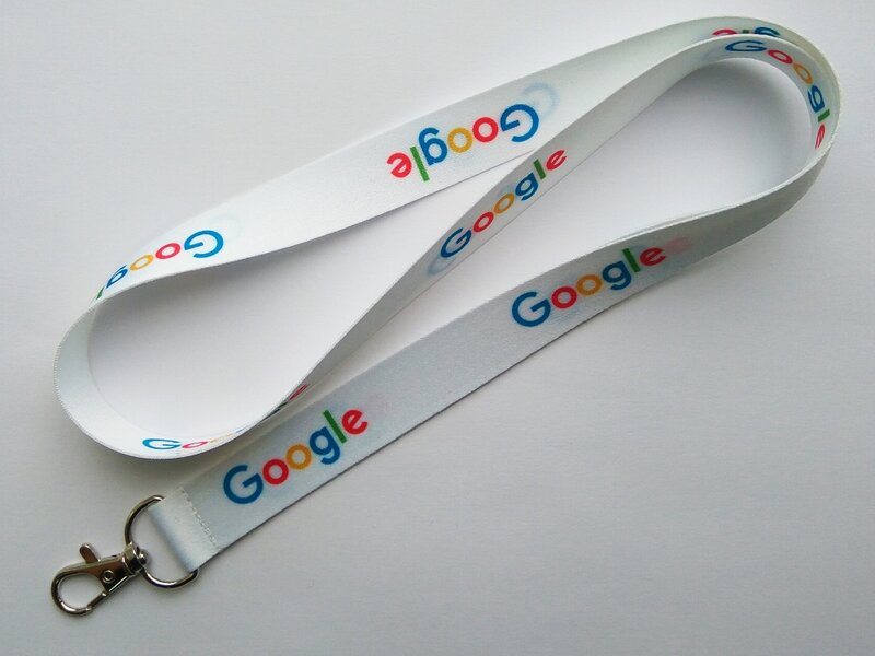 Шнурок для бейджа с логотипом Google