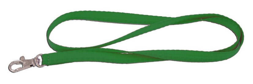 Зеленые шнурки для бейджей