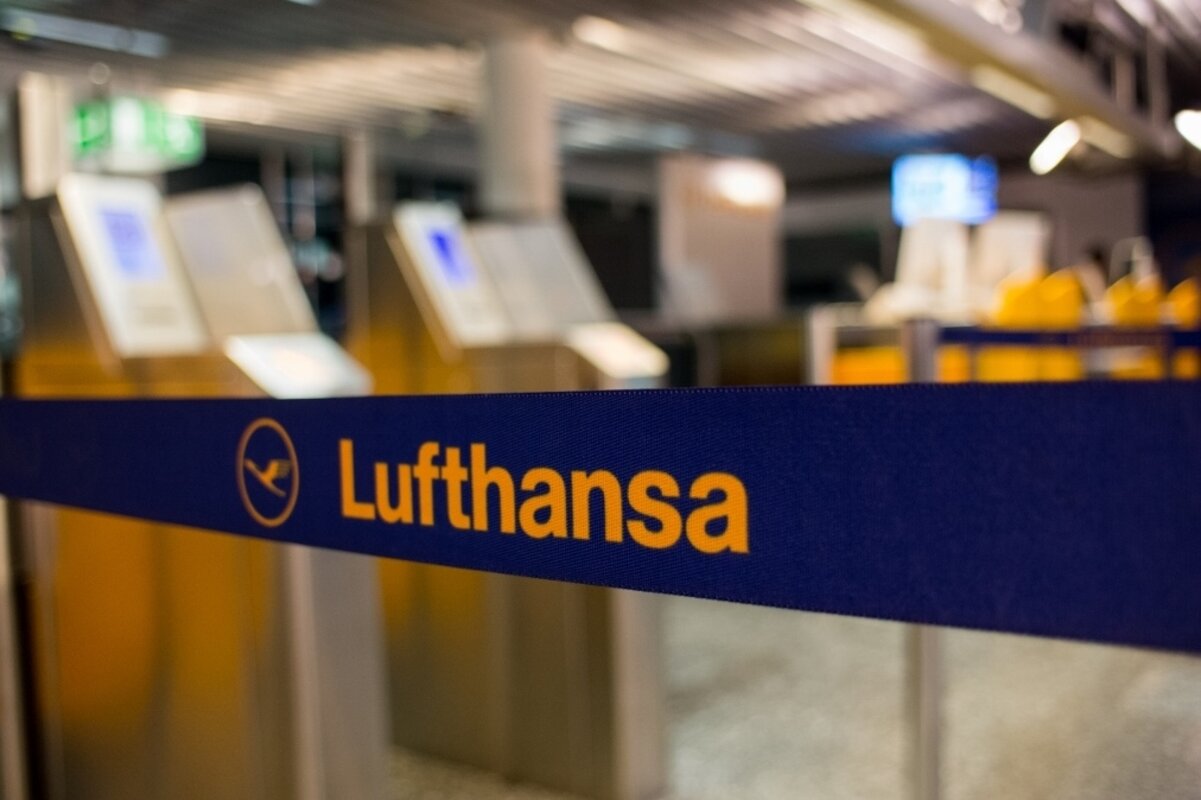 Лента для тенсатора с логотипом Lufthansa